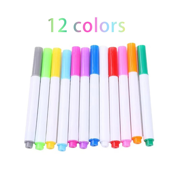 12 kolorowych pisaków do tablicy LumiDraw