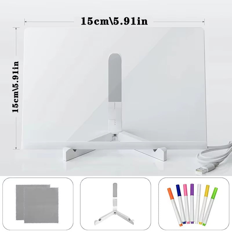 LumiDraw™ Podświetlana tablica do rysowania LED