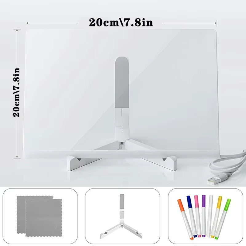LumiDraw™ Podświetlana tablica do rysowania LED